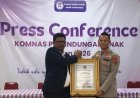 Wakapolres Sijunjung Raih Penghargaan Nasional Komnas PA, Dinilai Berhasil Dukung Program MBG dan Perlindungan Anak