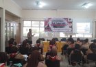 Polisi Tanamkan Jiwa Kepemimpinan ke Pelajar, Kapolsek Lintau Buo Jadi Pemateri LDKS SMKN 1