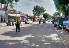Polisi Siaga di Pusat Keramaian Agam, Arus Lalu Lintas Lubuk Basung Dijaga Ketat Saat Libur Akhir Pekan