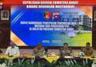 Polda Sumbar Gelar Rakor Percepatan WPR dan IPR, Kapolda Tegaskan Penertiban PETI dan Pengawasan BBM Subsidi