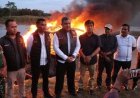 Polda Sumbar Musnahkan Dua Kapal Tambang Emas Ilegal di Sijunjung, Penertiban PETI Diperluas