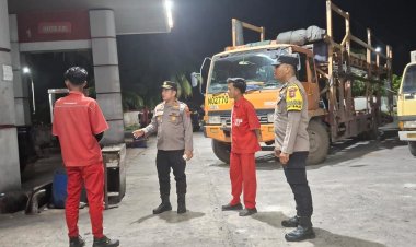 Polsek Tanjung Mutiara Perketat Pengawasan SPBU Tiku, Cegah Penyalahgunaan Solar Subsidi