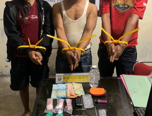 Polres Agam Bongkar Jaringan Sabu di Lubuk Basung, Bandar dan Dua Rekannya Ditangkap