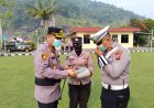 Polres Padang Panjang Bagikan Masker kepada Personel, Antisipasi Dampak Asap Karhutla