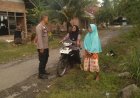 Gencarkan Pencegahan Karhutla, Bhabinkamtibmas Polres Padang Pariaman Sampaikan Imbauan Kamtibmas ke Warga