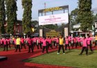 Sambut HKGB ke-74, Bhayangkari Cabang Pasaman Gelar Senam Bersama untuk Pererat Soliditas
