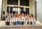 Kapolres Pasaman Bersama Bupati Lepas  Keberangkatan Polisi Cilik (Pocil) Kabupaten Pasaman Berlomba Di Polda Sumbar