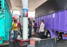 Polres Padang Panjang Gelar Personel di SPBU, Antisipasi Kemacetan dan Gangguan Kamseltibcarlantas